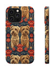 Yorkie Charm Twins Magnetic Tough Cases