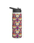 Glitchy Bulldog Blitz Stainless Steel Water Bottle