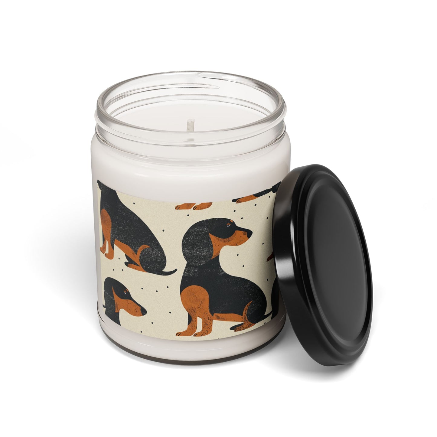 Whimsical Dachsund Dreamcatcher Scented Soy Candle