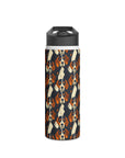 Beagle Glimmer Gaze Glamour Stainless Steel Water Bottle