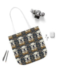 Wildwood Wanderlust Bulldog Canvas Tote Bag