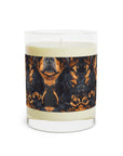 Modern Rottweiler Royalty Scented Candle