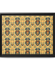 Royal Rottie Regalia Matte Canvas, Framed