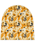 Golden Glitz 'n Glamour Woofwear Baby Beanie