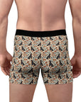 Blossoming Dachshunds Delight Men's Boxer Briefs