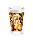 Golden Woof Abstract Glamour Mixing Glass, 16oz