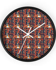 Boxer Blossom Tapestry Delight Wall Clock