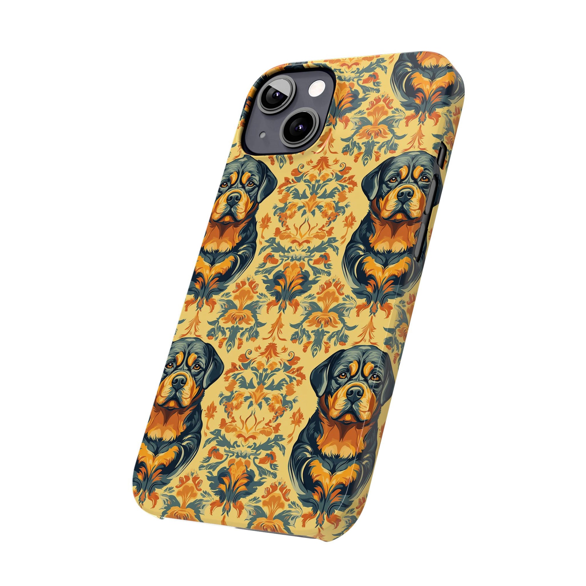 Royal Rottie Regalia Slim Phone Cases