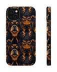 Modern Rottweiler Royalty Magnetic Tough Cases