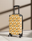 Golden Glitz 'n Glamour Woofwear Suitcase