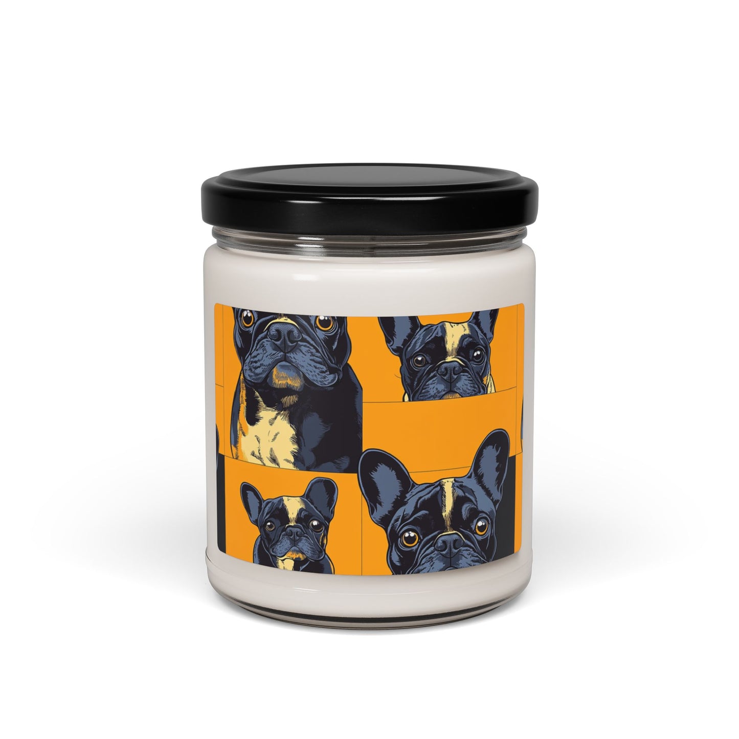 Frenchie Pawsitively Pawsome Peek-a-Boo Perfection Scented Soy Candle