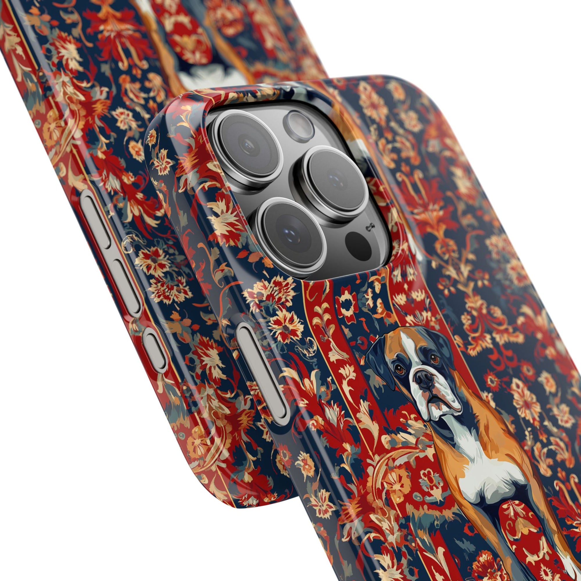 Boxer Blossom Tapestry Delight Slim Phone Cases