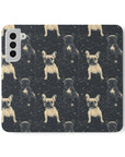 Frenchie Celestial Soar Flip Cases