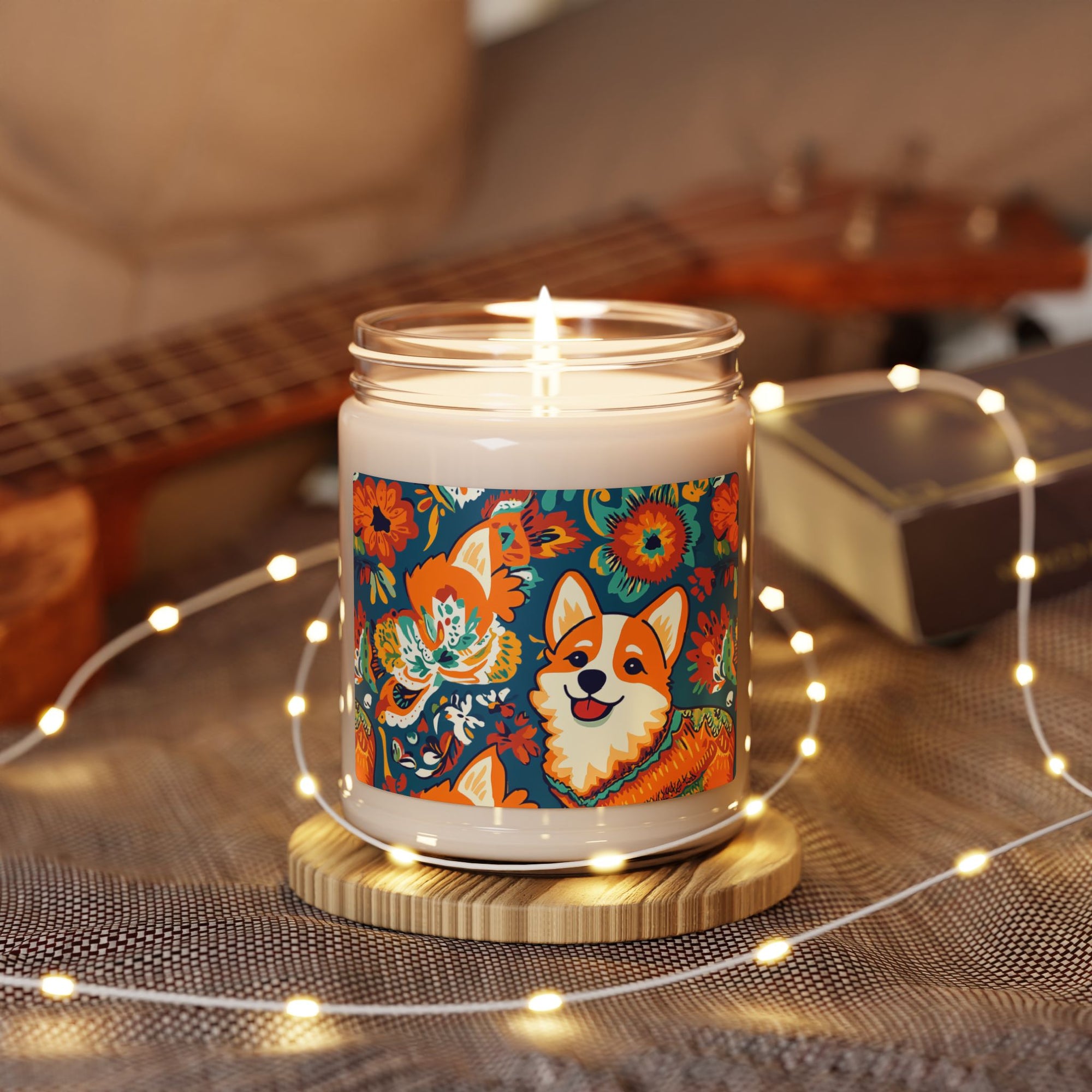 Corgi Carnival Couture Scented Soy Candle