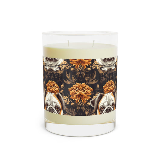 Bloomingly Bulldogistic Bouquet Scented Candle