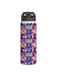 Dazzling Bulldog Chic Stainless Steel Water Bottle