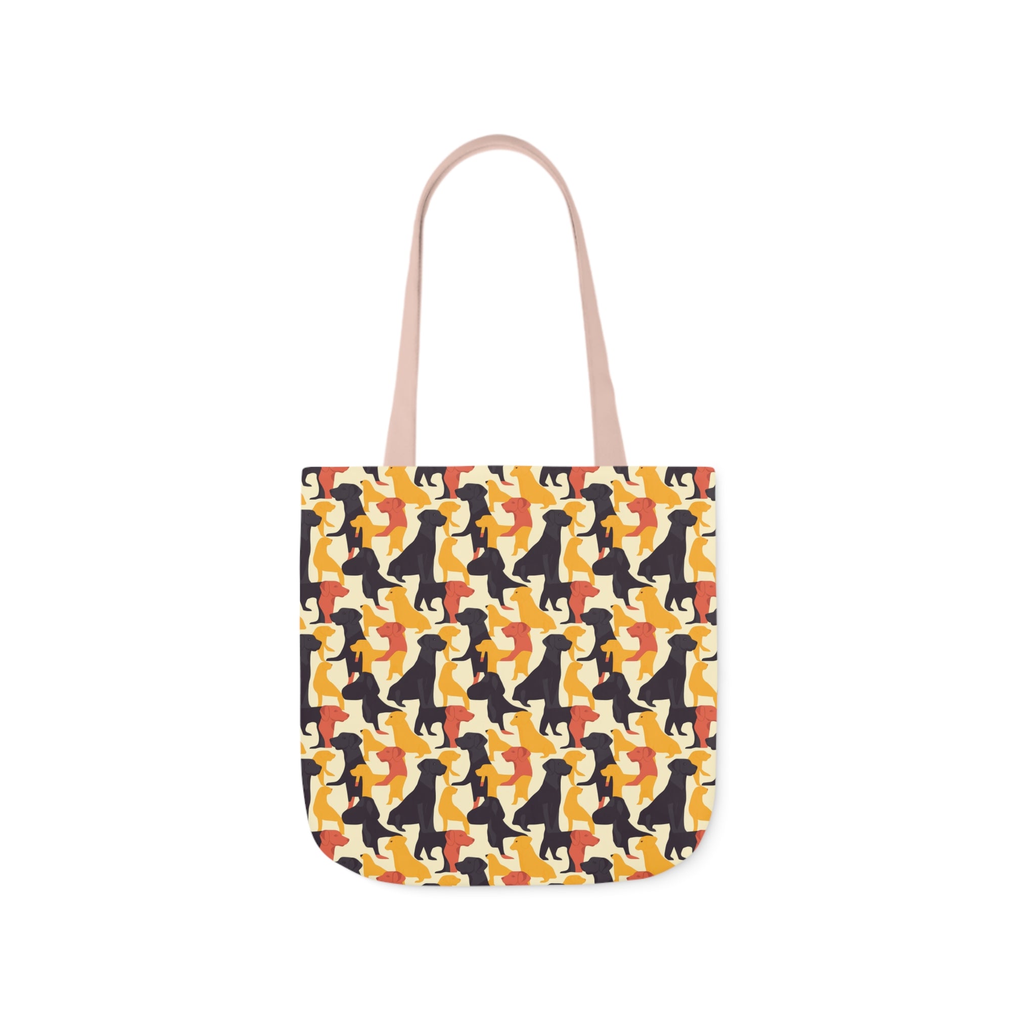 Modern Charm Labrador Chic Canvas Tote Bag