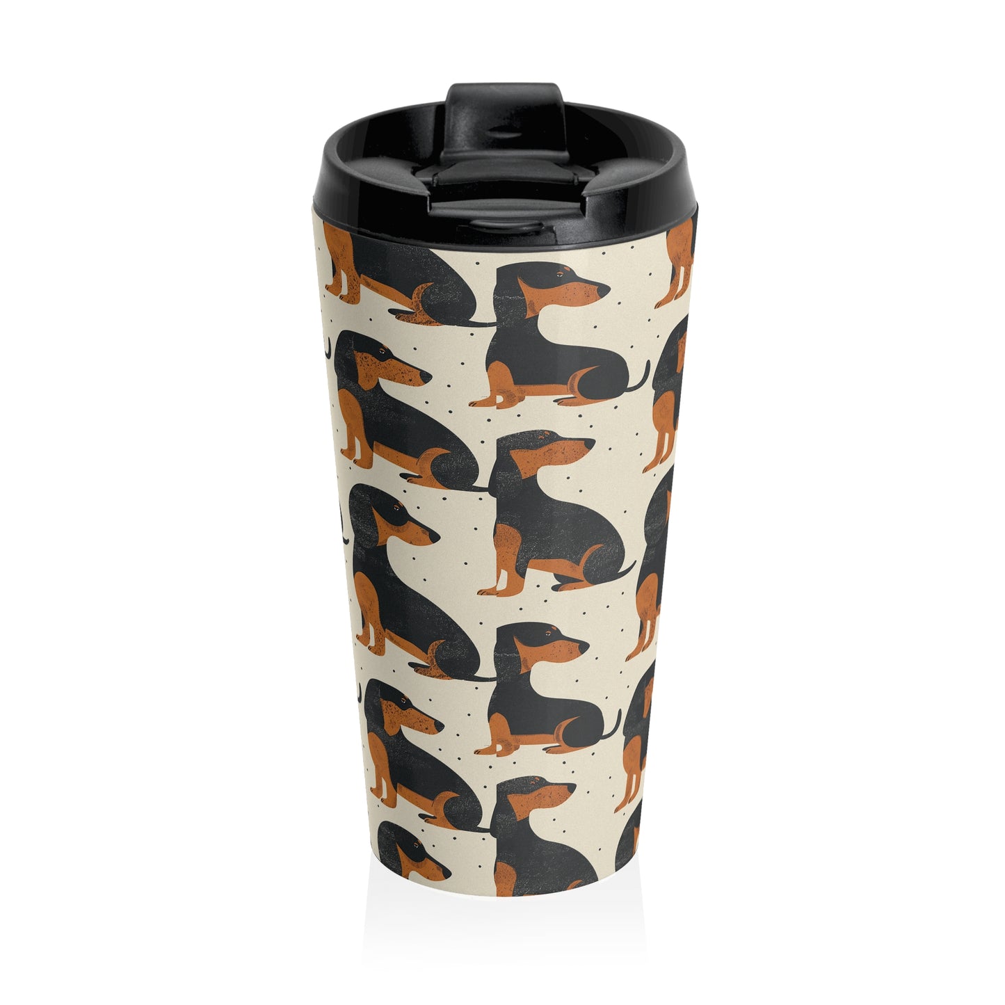 Whimsical Dachsund Dreamcatcher Stainless Steel Travel Mug