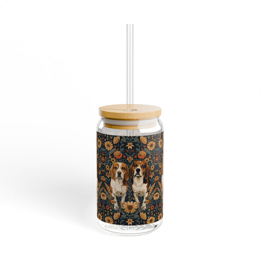 Beagle Buddies Meadow Magic Sipper Glass