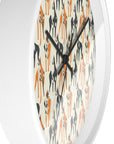 Dashing Dane Divinity Wall Clock