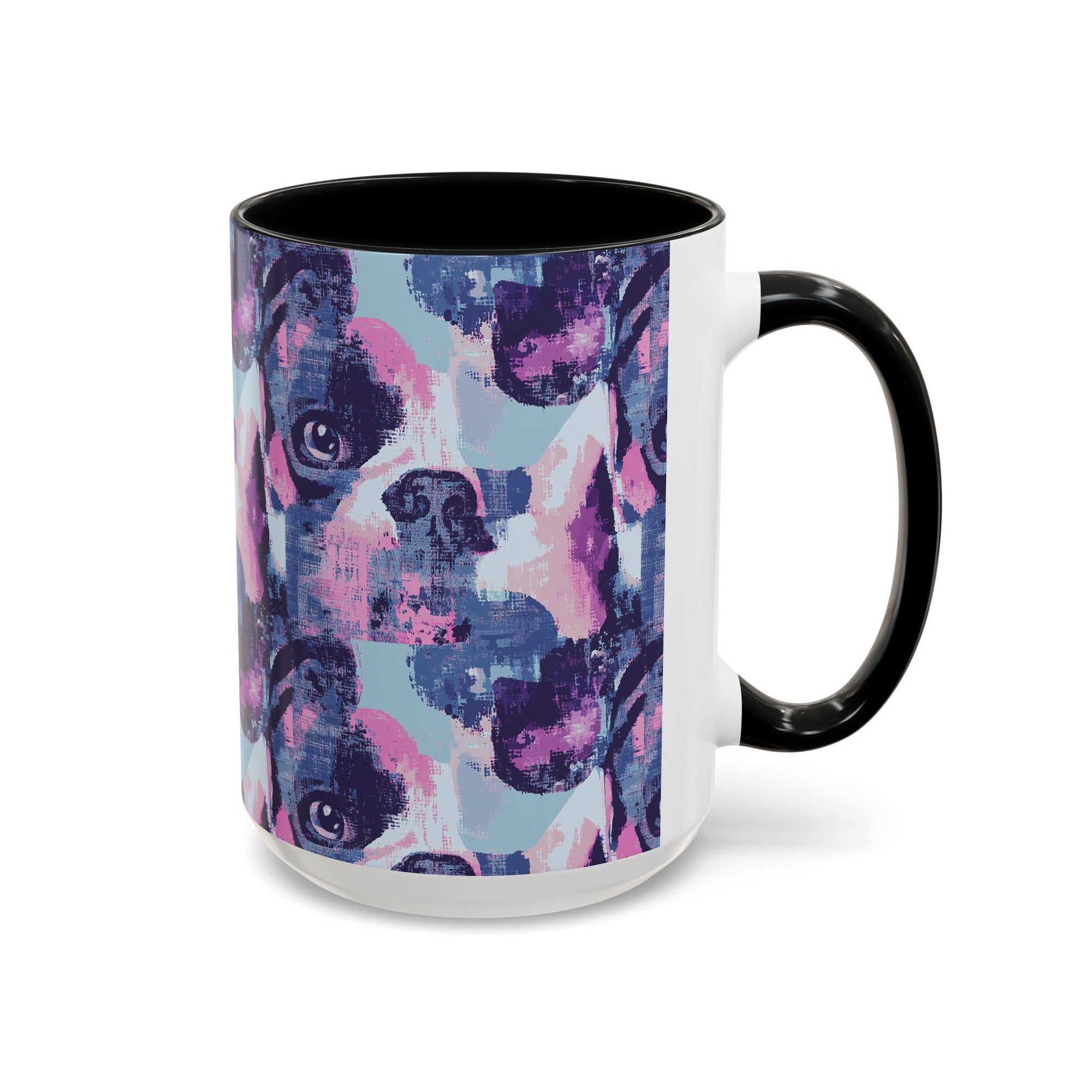 Funky Geometric Boxerista Accent Coffee Mug