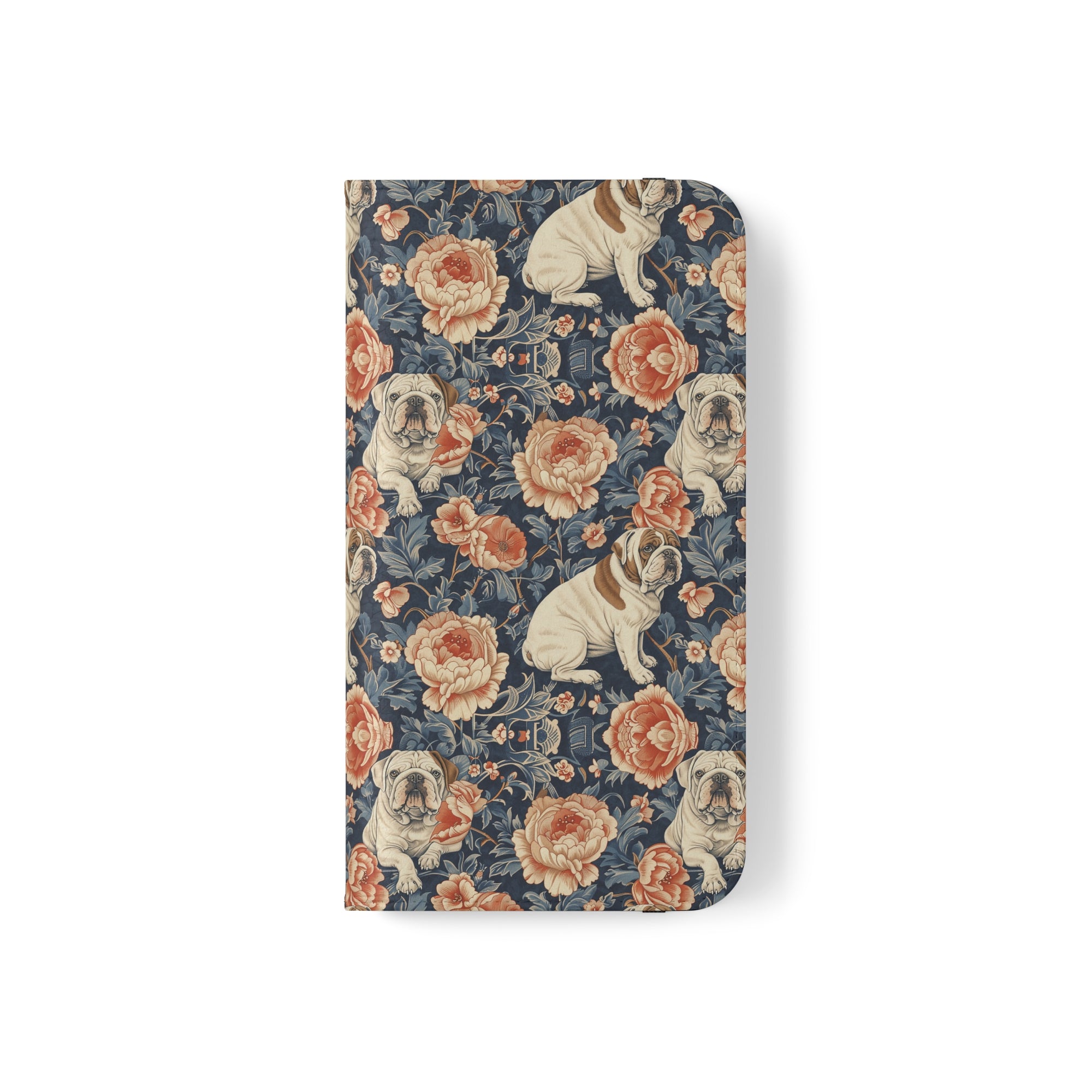 Blooming Bulldog Beauty Flip Cases