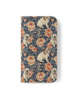 Blooming Bulldog Beauty Flip Cases