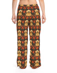 Golden Pawsatronic Tapestry Women's Pajama Pants