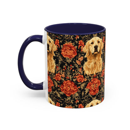 Golden Pawsatronic Tapestry Accent Coffee Mug