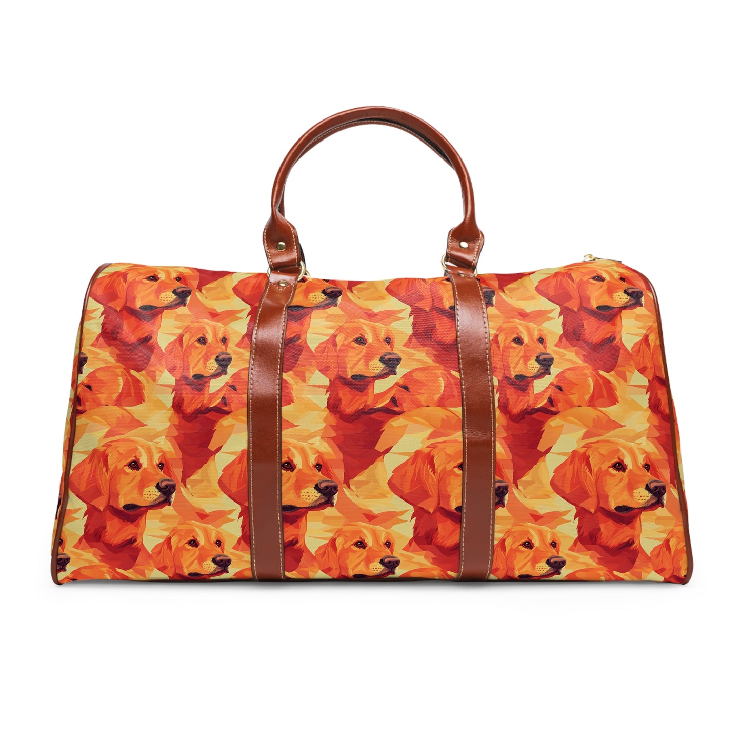 Golden Glamour Paws Waterproof Travel Bag