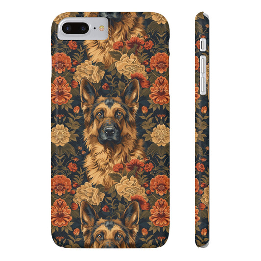 WhimsiWooly Shepherd Spritz Slim Phone Cases