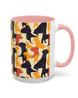 Modern Charm Labrador Chic Accent Coffee Mug