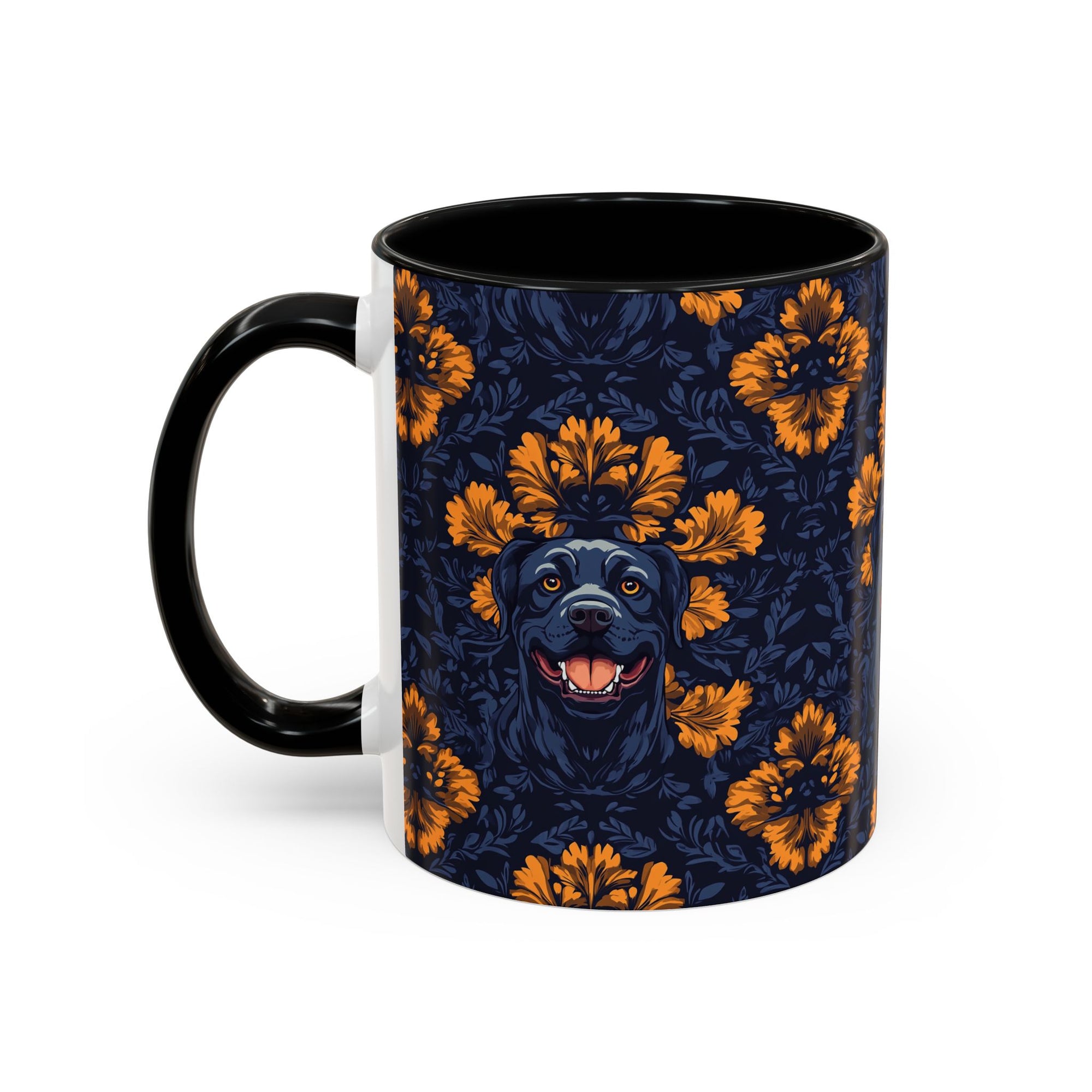 Royal Rottweiler Regalia Accent Coffee Mug