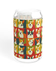 Corgi Chic Popart Pup Sipper Glass