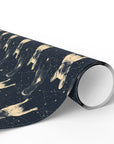 Frenchie Celestial Soar Wrapping Paper