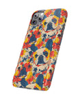 Bloom Pup Frenchietastic Splatter Slim Phone Cases