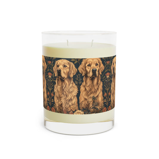 Fanciful Golden Paradise Blossom Scented Candle