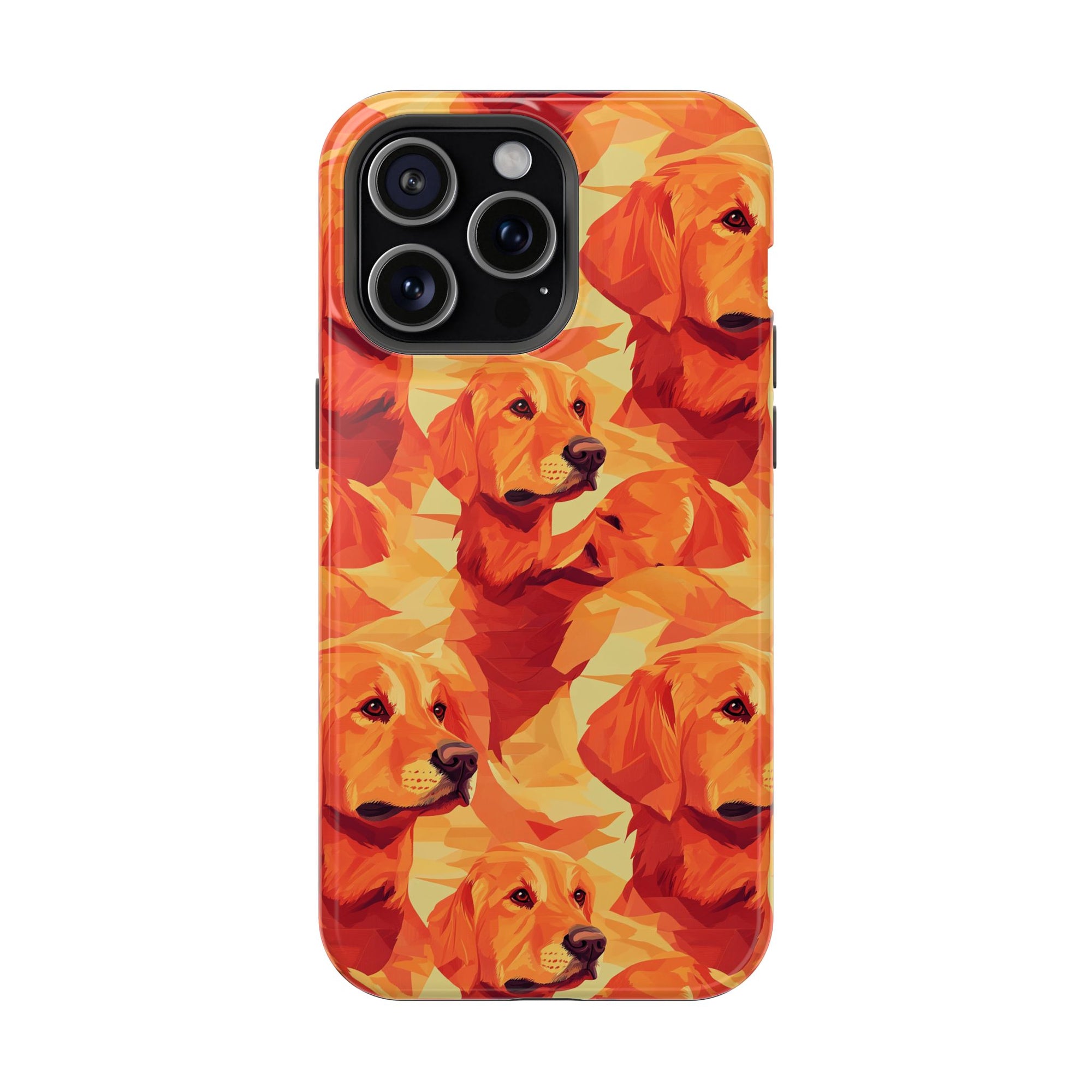 Golden Glamour Paws Magnetic Tough Cases