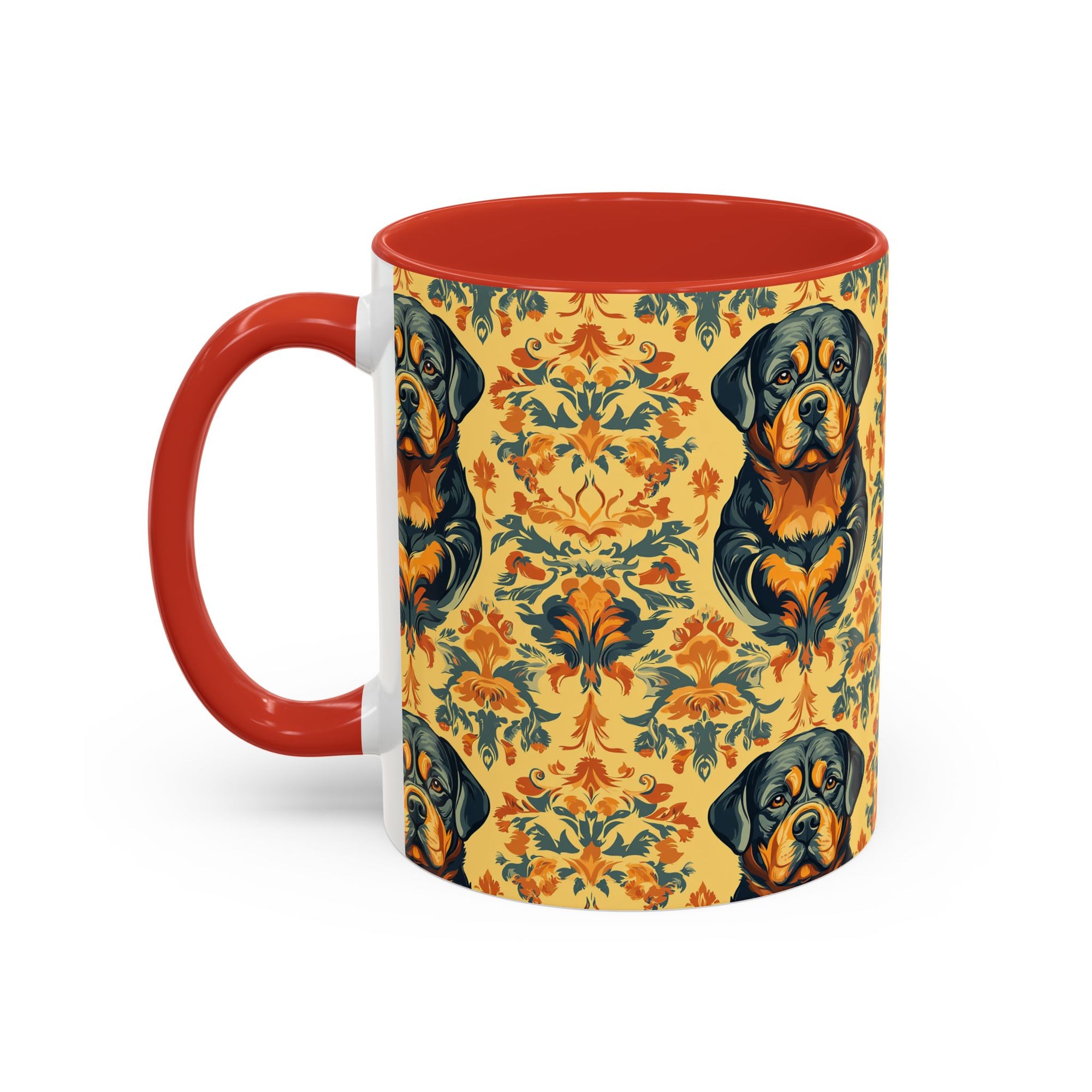 Royal Rottie Regalia Accent Coffee Mug