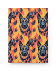 Impressionistic German Shepherds Hardcover Journal Matte