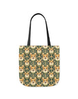 Corgi Charmz Canvas Tote Bag