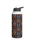 Modern Rottweiler Royalty Stainless Steel Water Bottle