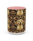 Royal Pawsitivity Labs Accent Coffee Mug