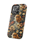 Beagle Blossoms Magnetic Tough Cases