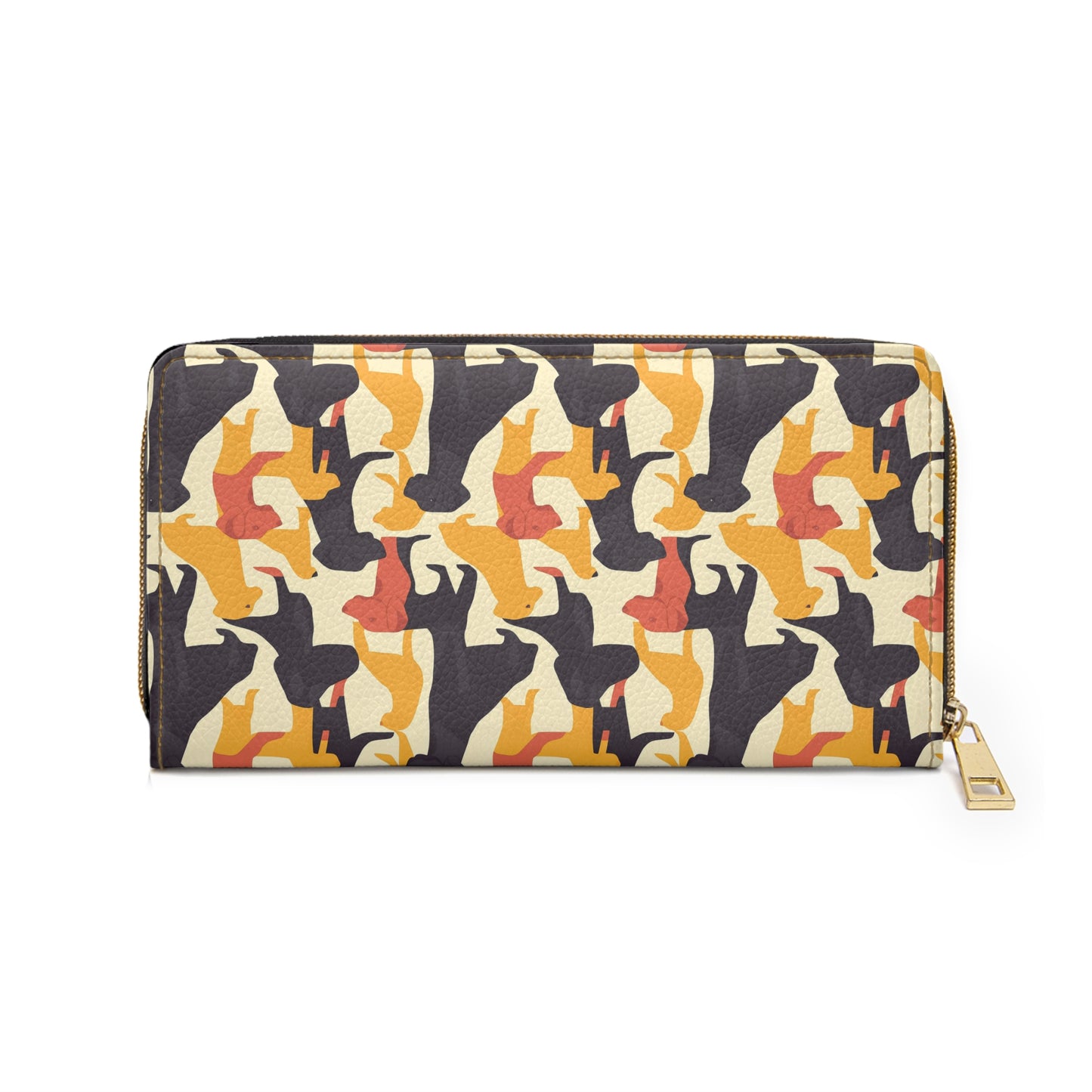 Modern Charm Labrador Chic Zipper Wallet