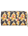 Modern Charm Labrador Chic Zipper Wallet