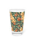 Blooming Goldie Glam Pint Glass