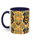 Royal Rottie Regalia Accent Coffee Mug