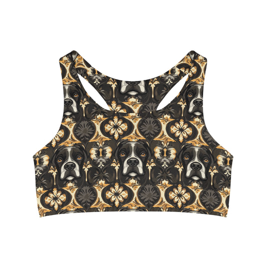 Manor Pup Boxer Royale Seamless Sports Bra