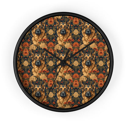 WhimsiWooly Shepherd Spritz Wall Clock